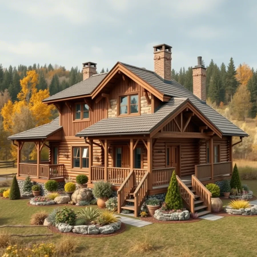 проектирование загородных домов и коттеджей в Благовещенске